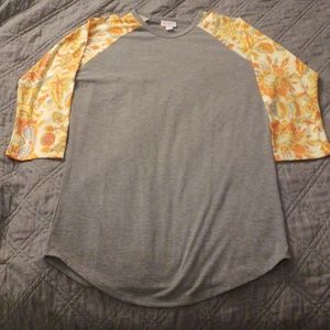 LuLaRoe "Randy" 3/4 length baseball tee
